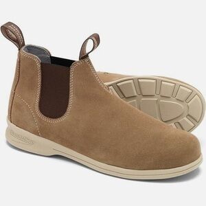 Blundstone tan suede 1396 low active shoes sneakers Chelsea boots 3.5au 6.5us